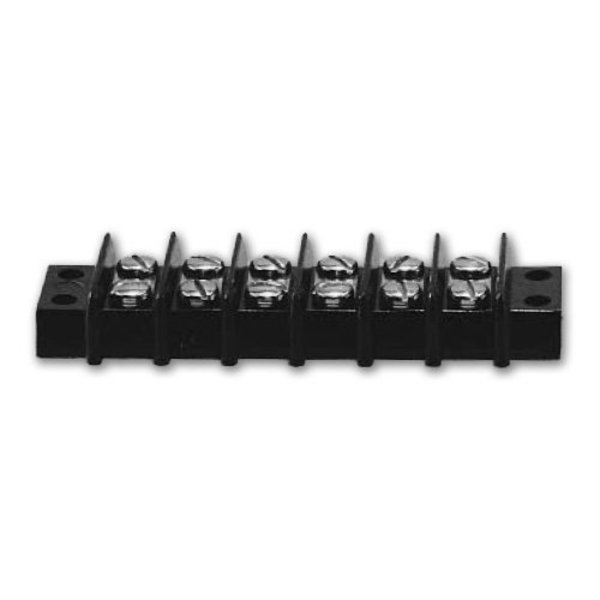 Connectivity Solutions Barrier Strip Terminal Block, 15A, 2 Row(S), 1 Deck(S) 12-140-Y